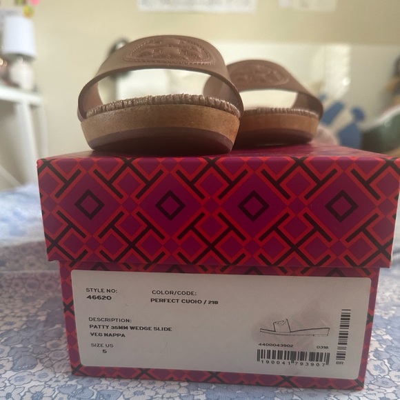 Tory Burch Patty Wedge Slide - Picture 2 of 6